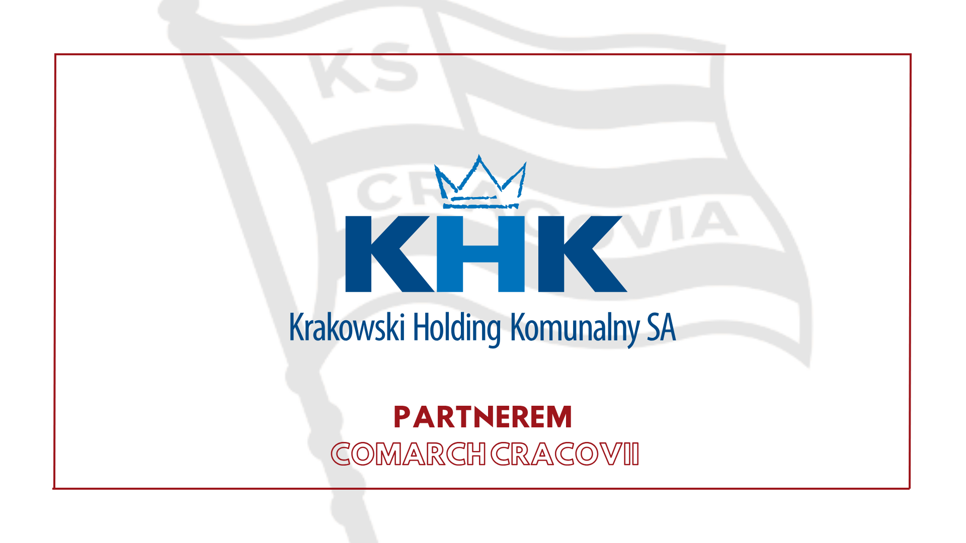 WIELKA ENERGIA DLA PASÓW! Cracovia Hokej & KHK – WSPÓLNA PRZYSZŁOŚĆ!