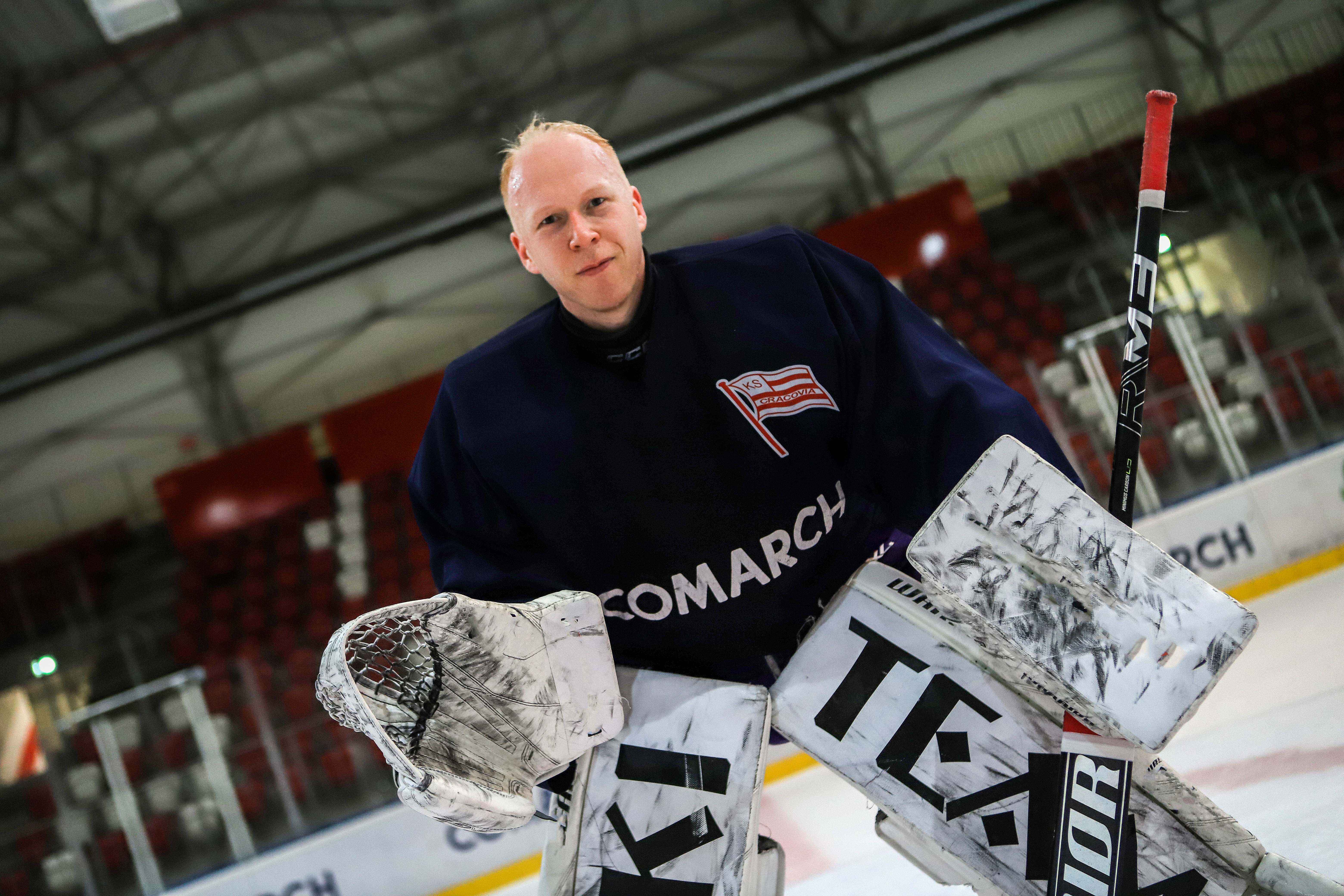 Santeri Lipiäinen nowym bramkarzem Comarch Cracovii