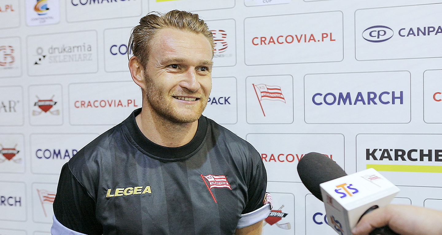 Filip Drzewiecki: Cieszę się, że mogę dalej grać w Comarch Cracovii [VIDEO]
