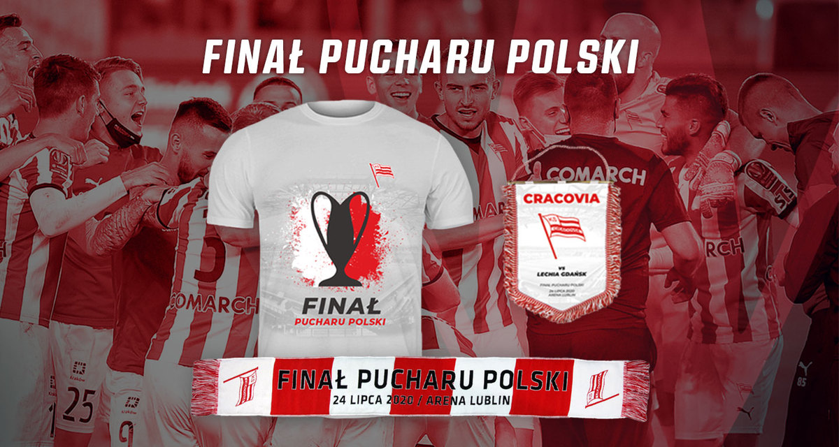 Finał Totolotek Pucharu Polski: Szaliki, proporczyki i koszulki już dostępne w stacjonarnym sklepie! 