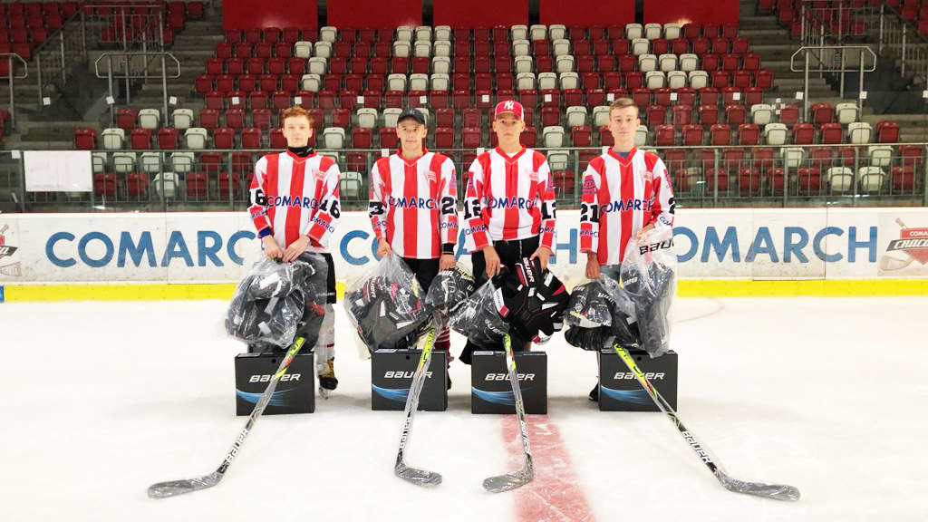 Nagrody MVP dla zawodników CANPACK Akademii Hokejowej Cracovii [FOTO]