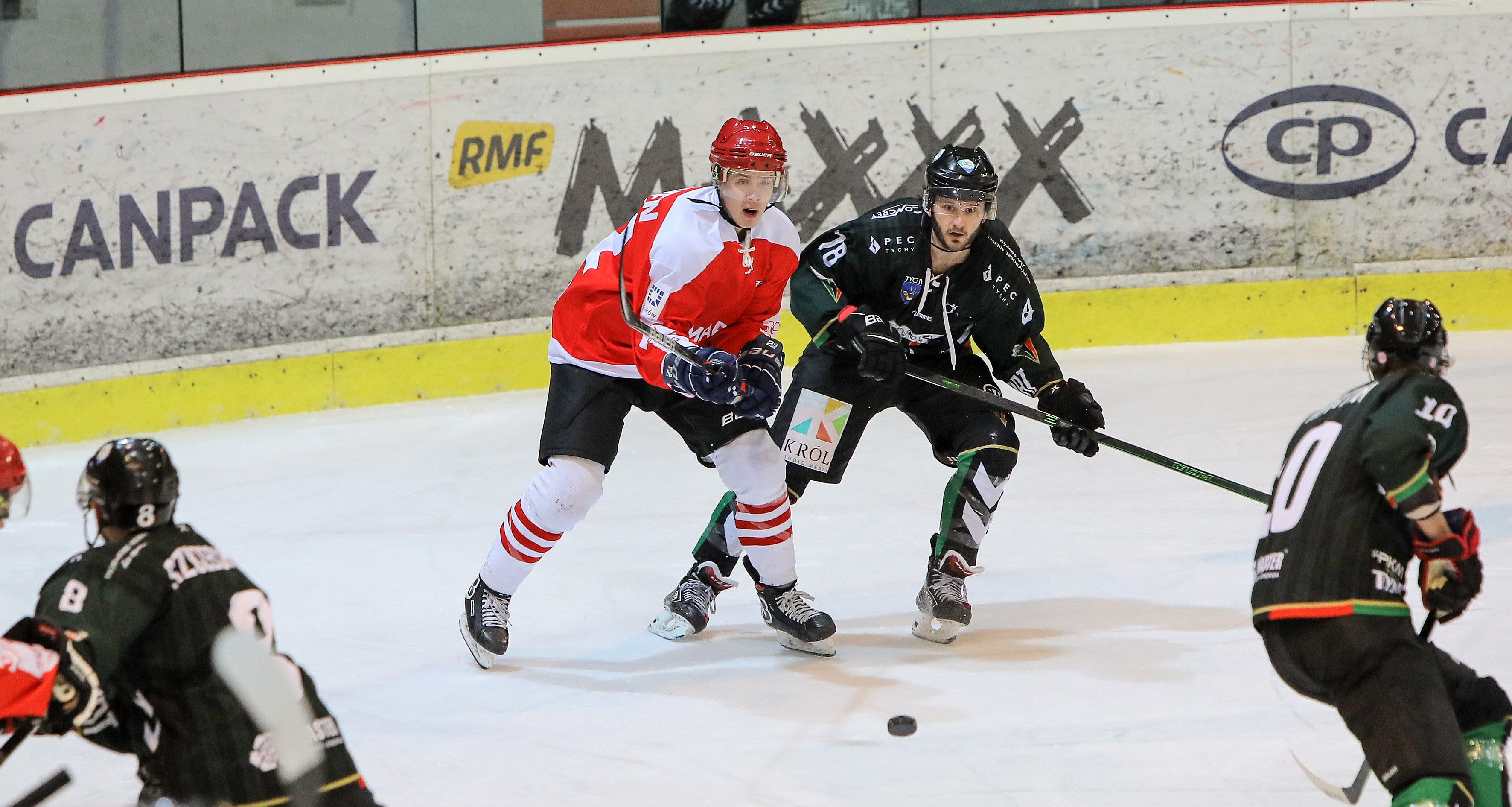 Półfinał play-off (mecz): Comarch Cracovia - GKS Tychy [SKRÓT]