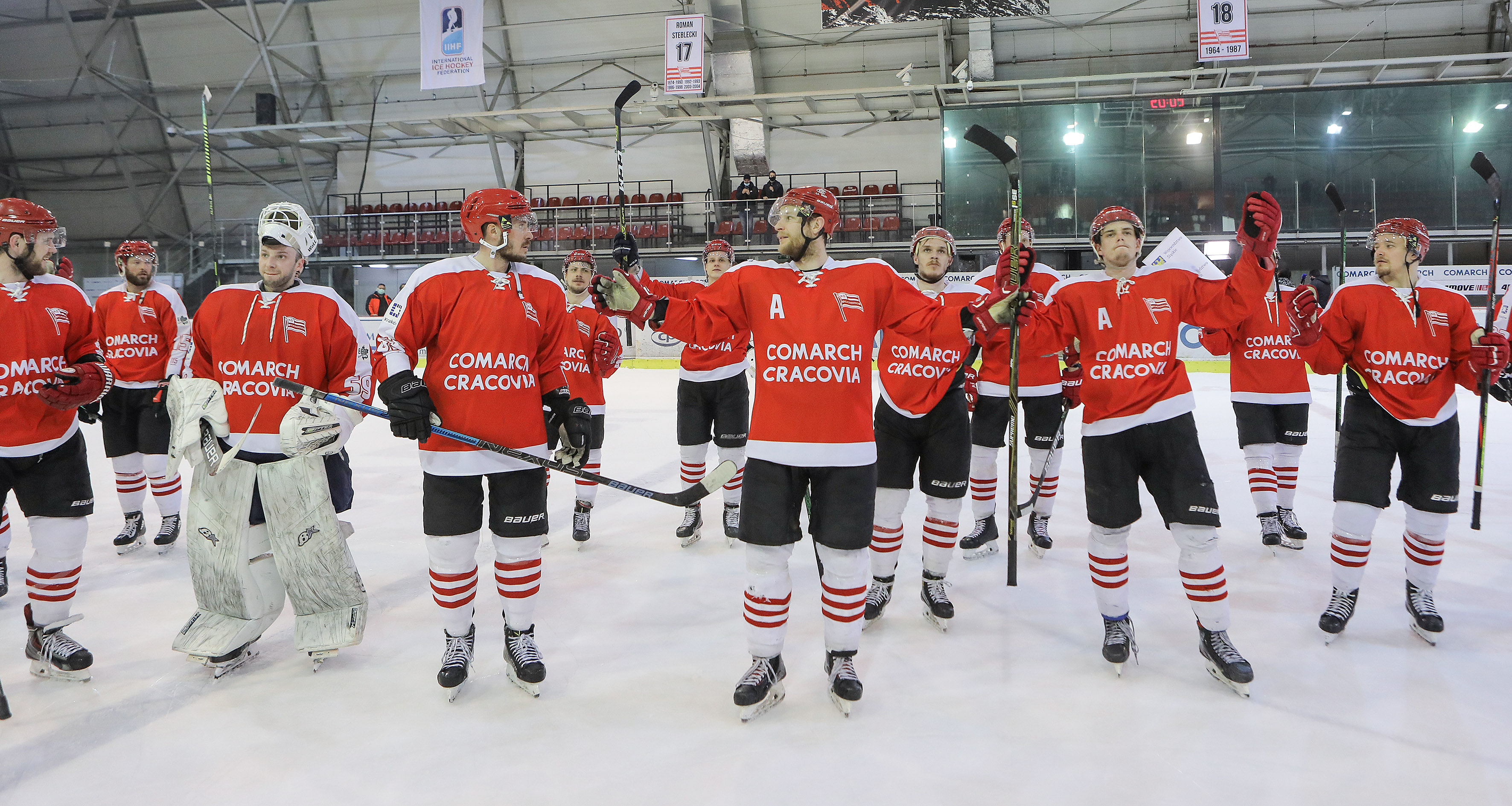 Finał play-off (mecz 3): Comarch Cracovia - JKH GKS Jastrzębie [FOTO]