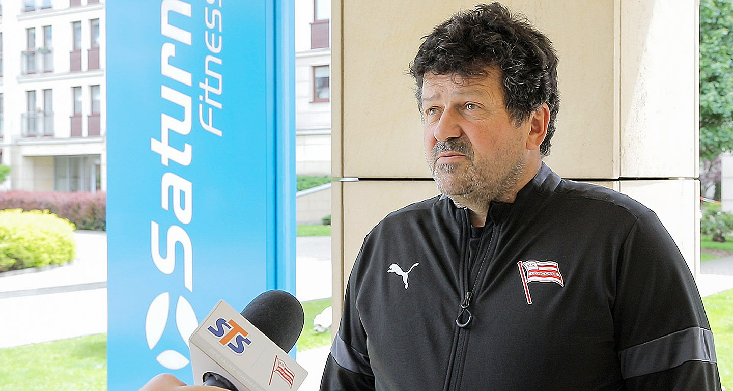Rudolf Roháček: Cracovia zawsze gra o najwyższe cele [VIDEO]