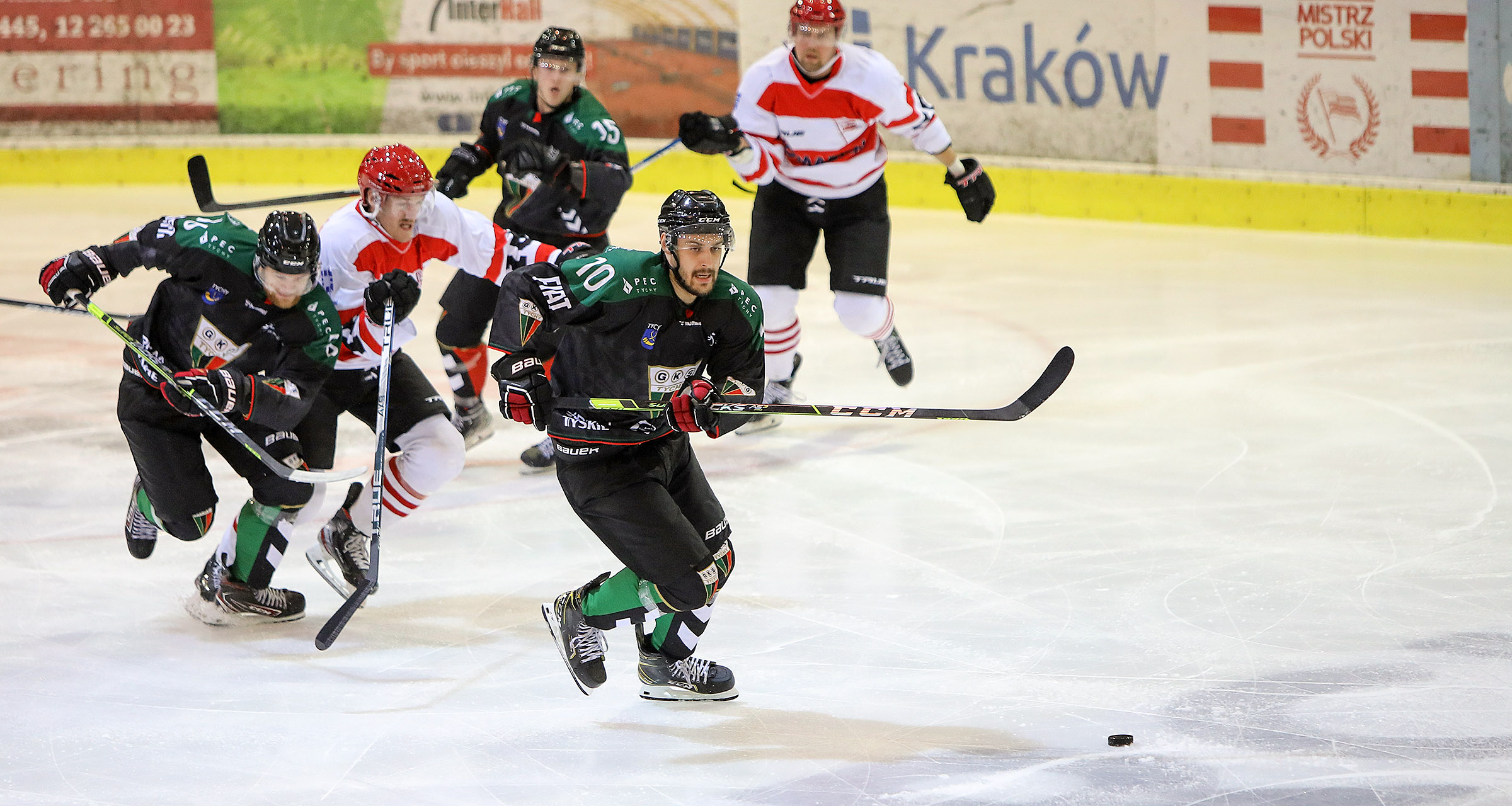 1/4 play-off (1. mecz): Comarch Cracovia – GKS Tychy [SKRÓT]