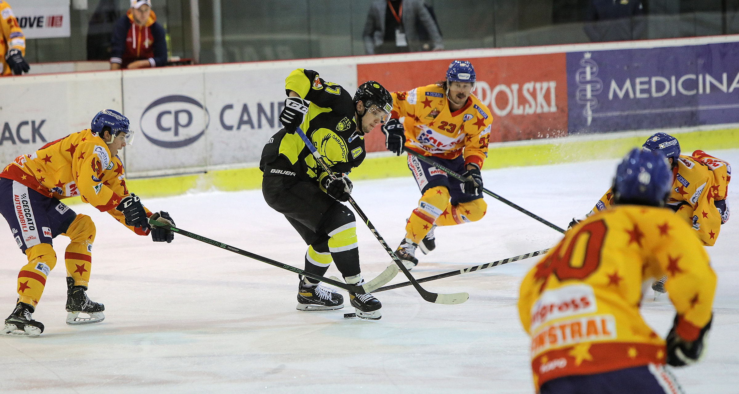 Puchar Kontynentalny: Saryarka Karaganda - Asiago Hockey [FOTO]