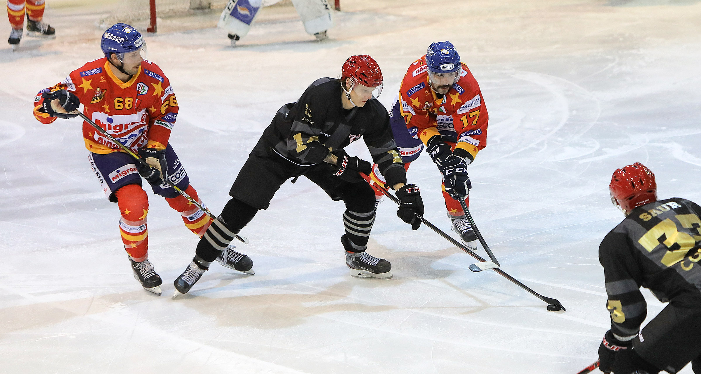 Puchar Kontynentalny: Asiago Hockey - Comarch Cracovia [FOTO]