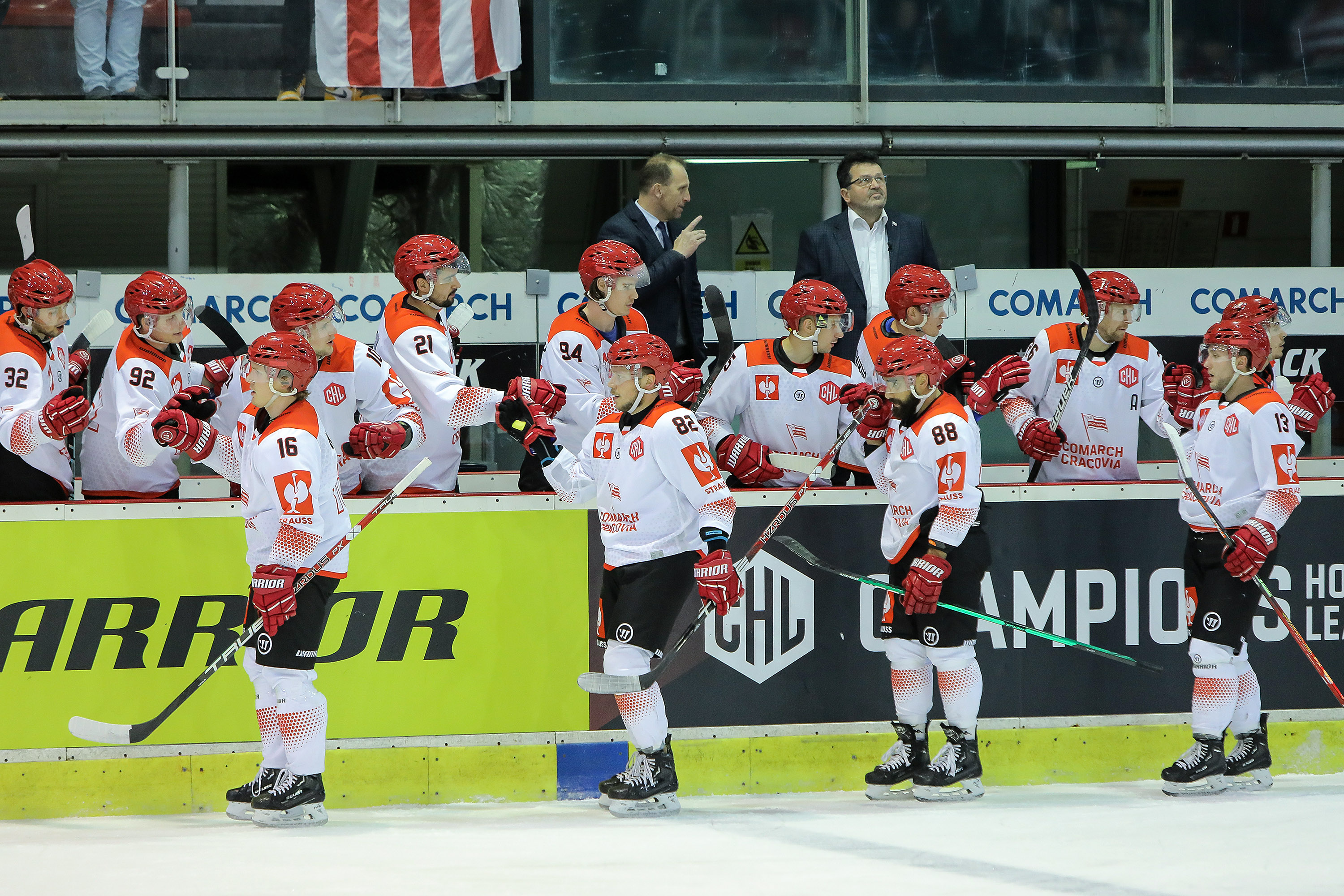 CHL: Comarch Cracovia - Färjestad Karlstad [GALERIA]