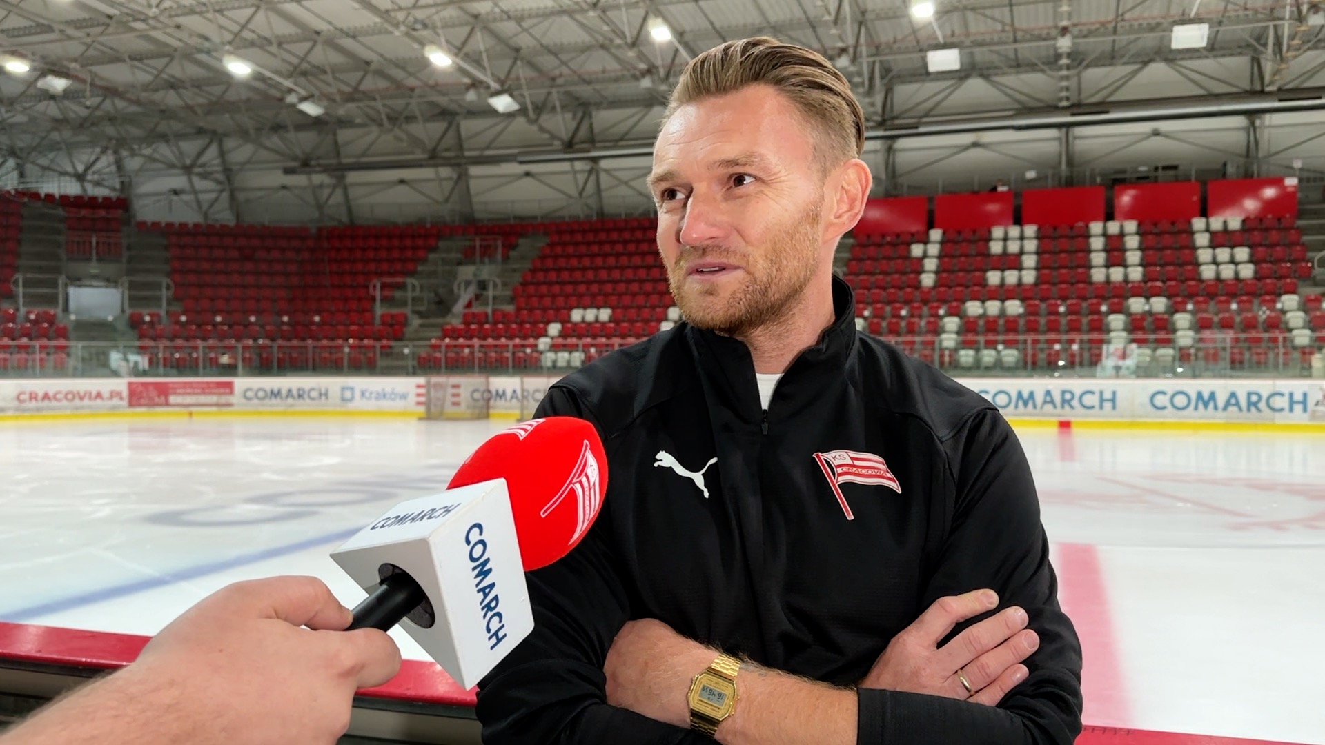 Filip Drzewiecki: Zapraszamy dzieci do spróbowania swoich sił w hokeju! [VIDEO]