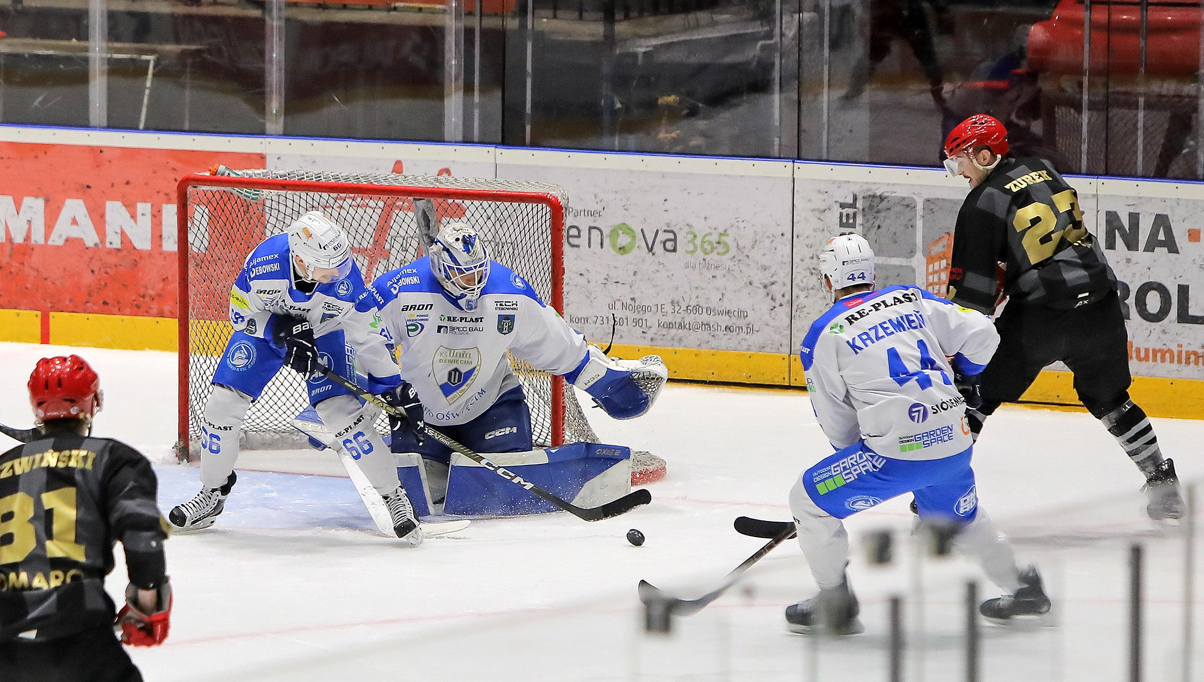 1/4 play-off (mecz 7): Re-Plast Unia Oświęcim – Comarch Cracovia [SKRÓT]