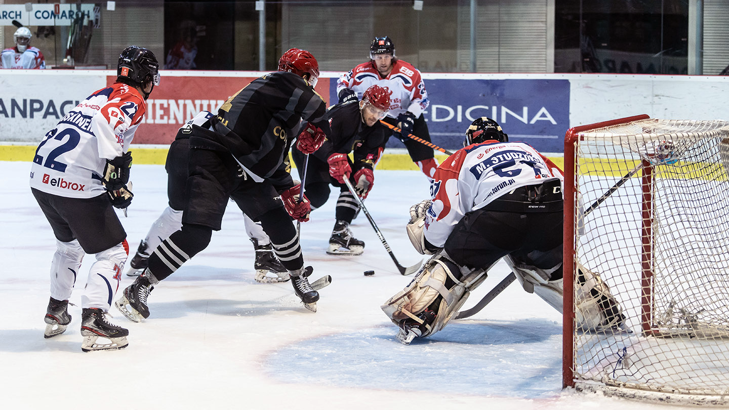 THL: One-goal loss in Toruń