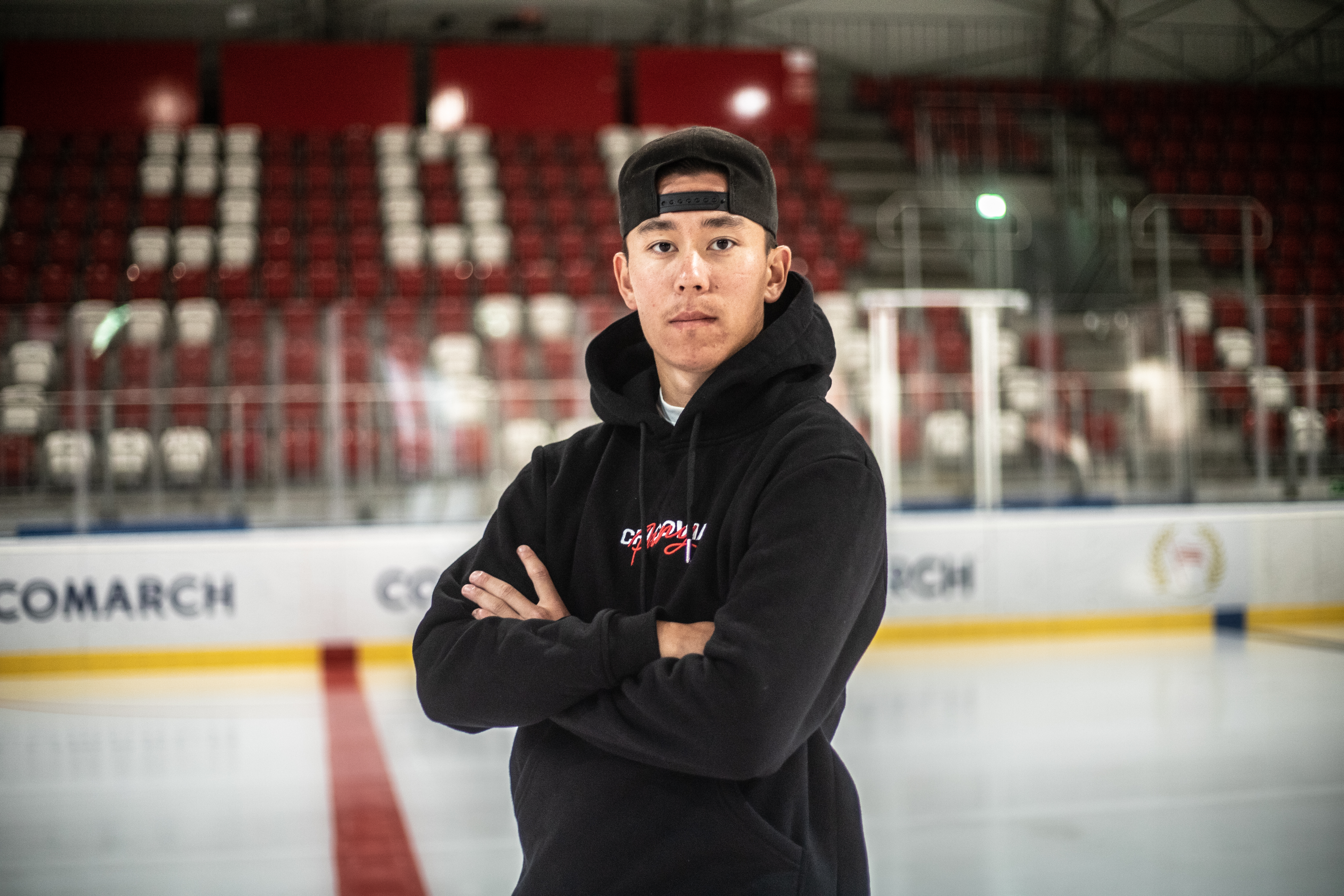 Anton Brandhammar: Mogę powiedzieć, że lepiej czuję się w tercji przeciwnika