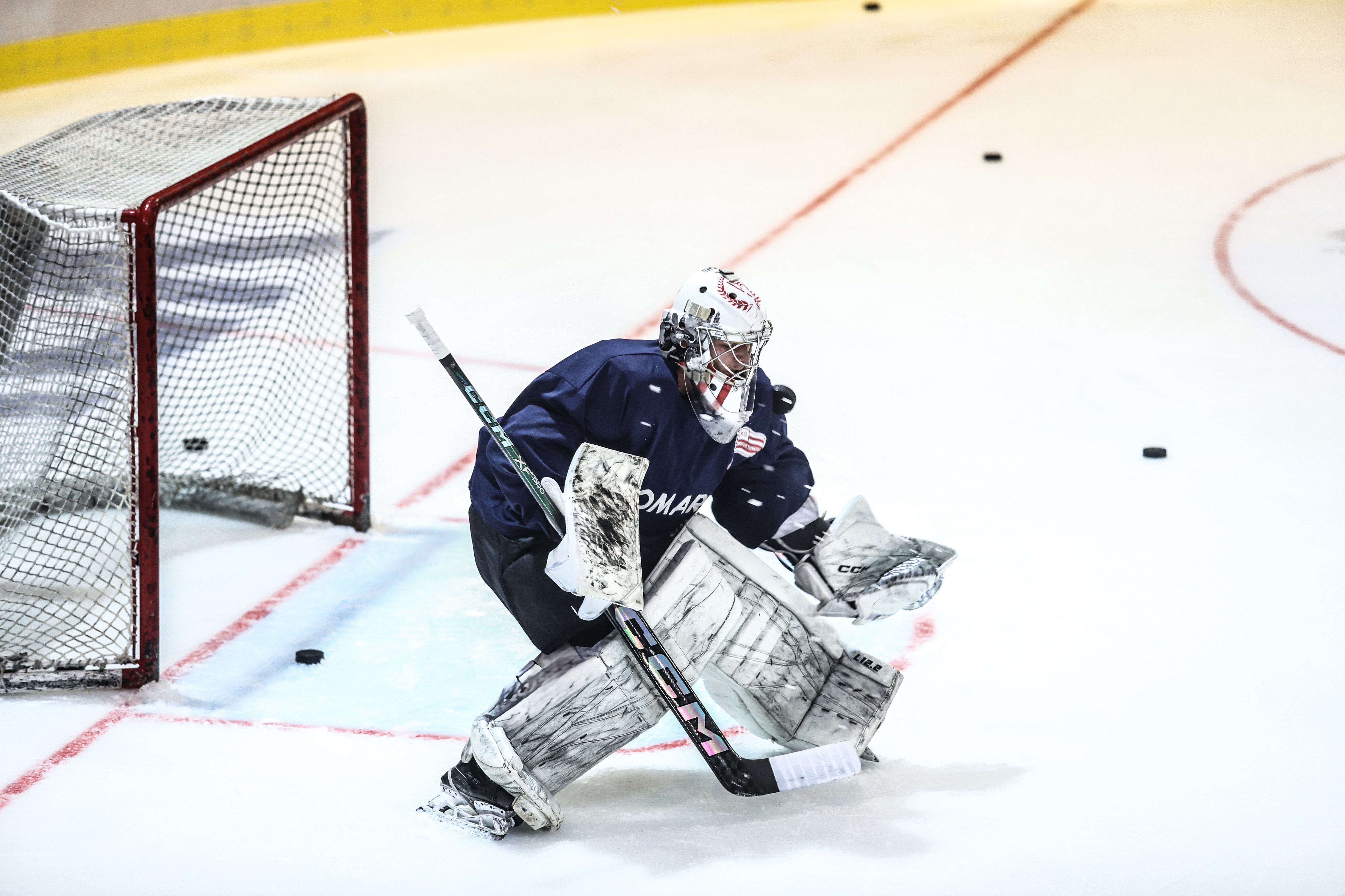First training on ice