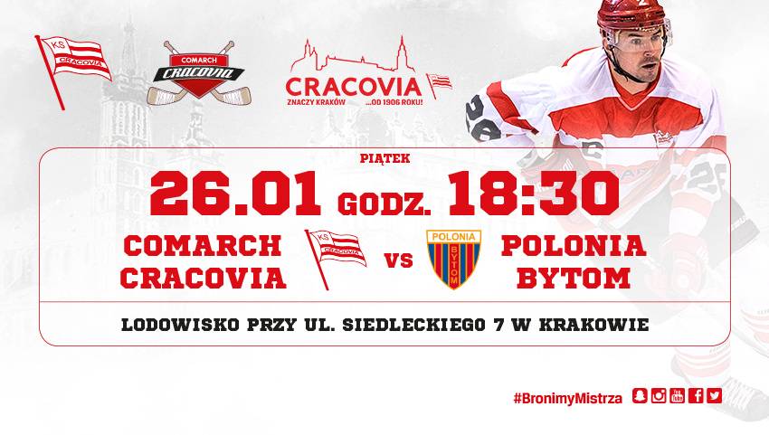 Comarch Cracovia - TMH Polonia Bytom, godz. 18:30