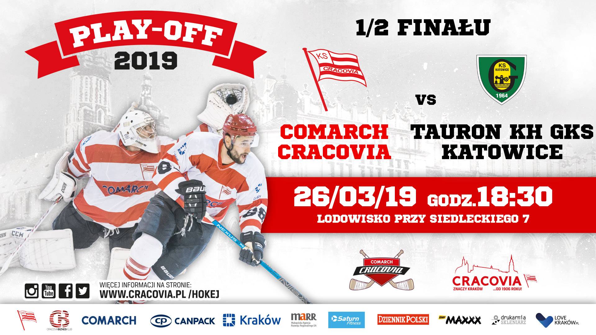 Comarch Cracovia - Tauron KH GKS Katowice [TRANSMISJA, RELACJA LIVE]