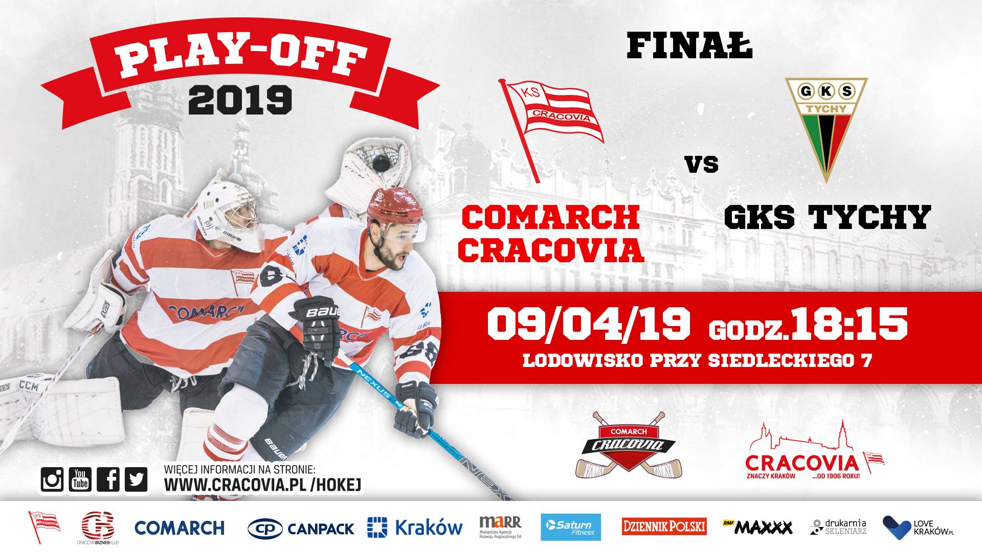 FINAŁ (mecz 4): Comarch Cracovia - GKS Tychy [RELACJA LIVE]