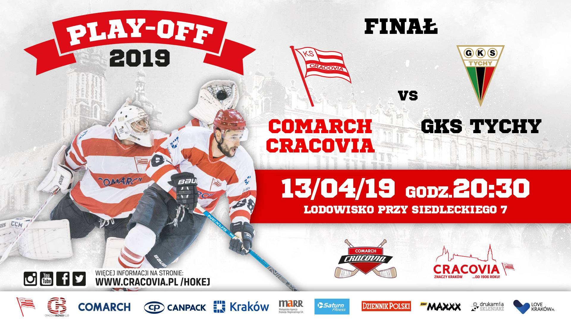 FINAŁ (mecz 6): Comarch Cracovia - GKS Tychy [RELACJA LIVE]