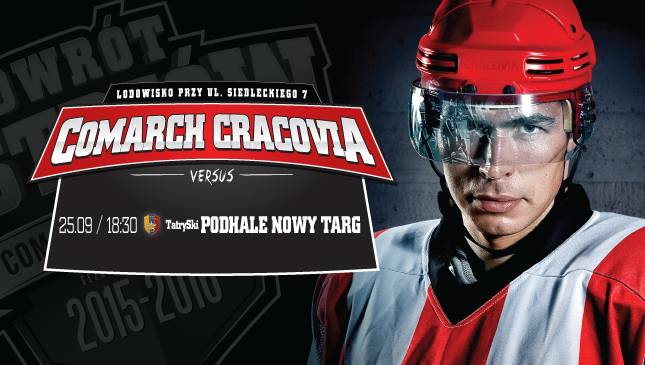 Dziś Derby Małopolski! Comarch Cracovia - TatrySki Podhale Nowy Targ g. 18:30