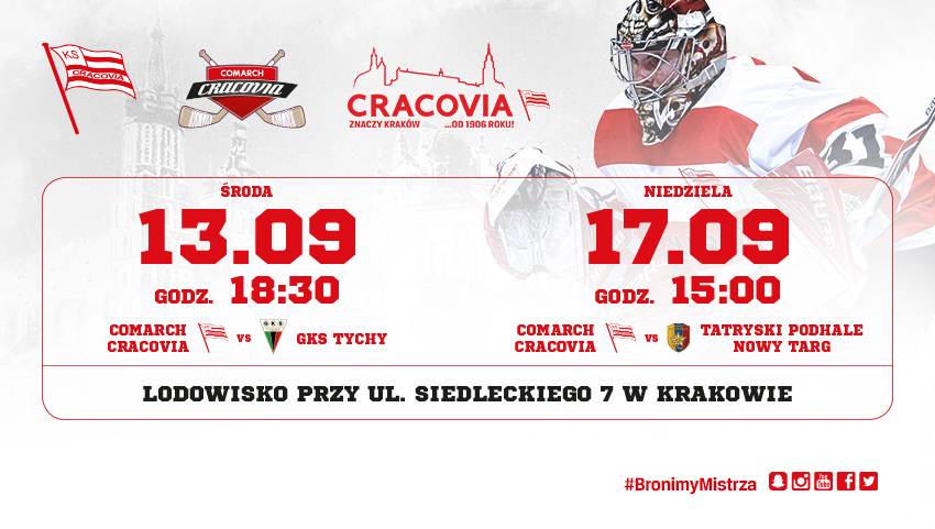 Zmiana godziny niedzielnego meczu Mistrzów z Podhalem! Zagramy o 15:00!