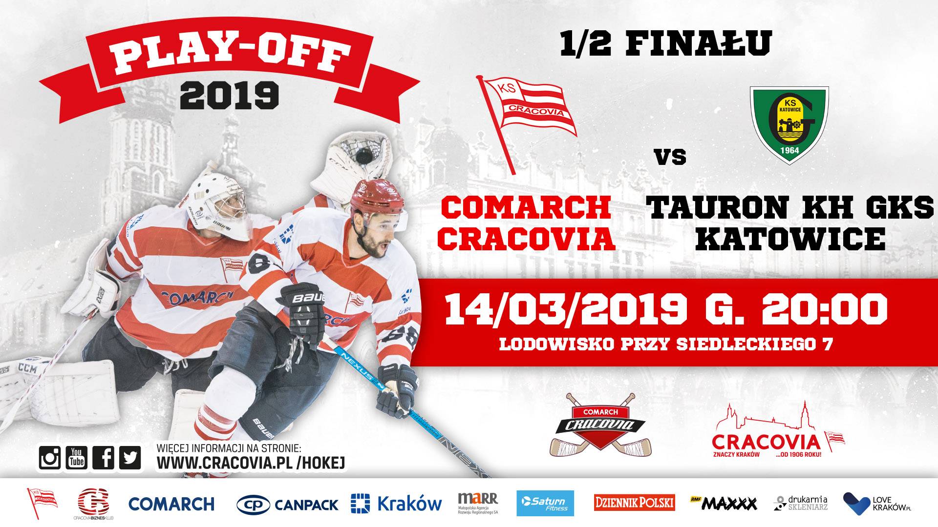 Comarch Cracovia - Tauron KH GKS Katowice [RELACJA LIVE]