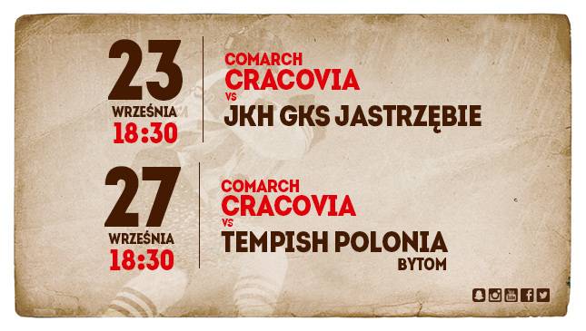 Comarch Cracovia - JKH GKS Jastrzębie godz. 18:30