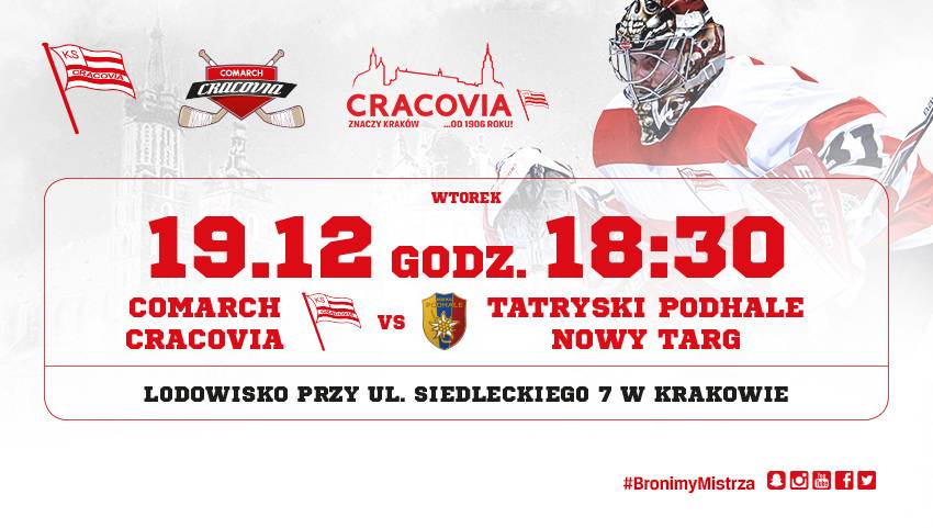 Comarch Cracovia - TatrySki Podhale, godz. 18:30