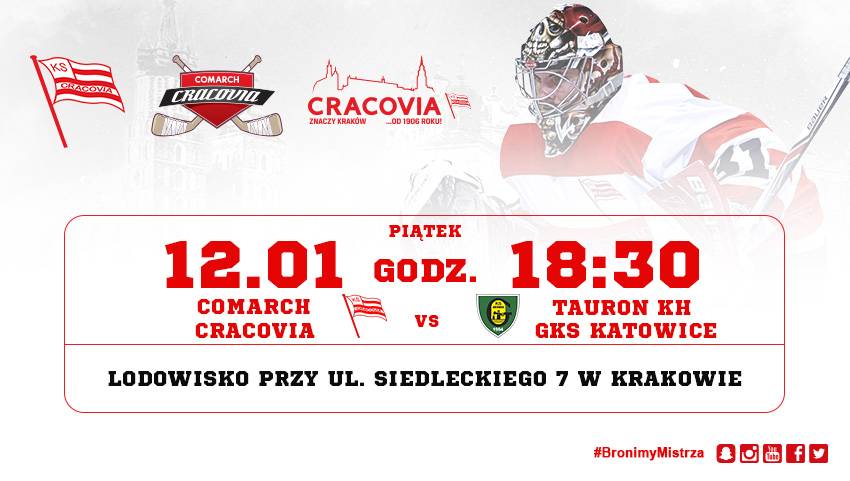 Wesprzyjże Mistrzów Polski! W sprzedaży bilety na piątkowy mecz #NaLodowisku