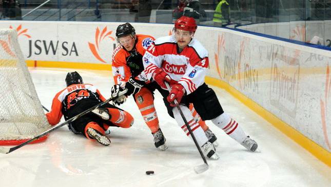 JKH GKS Jastrzębie - Comarch Cracovia 5:4 (foto)