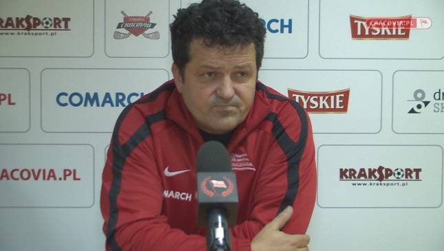 Konferencja prasowa po meczu Comarch Cracovia - HC GKS Katowice 