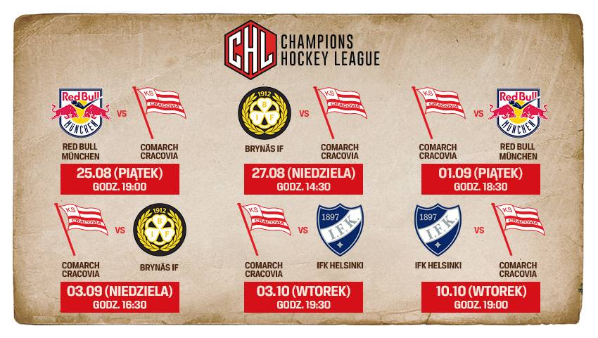 Take a look at our CHL schedule!
