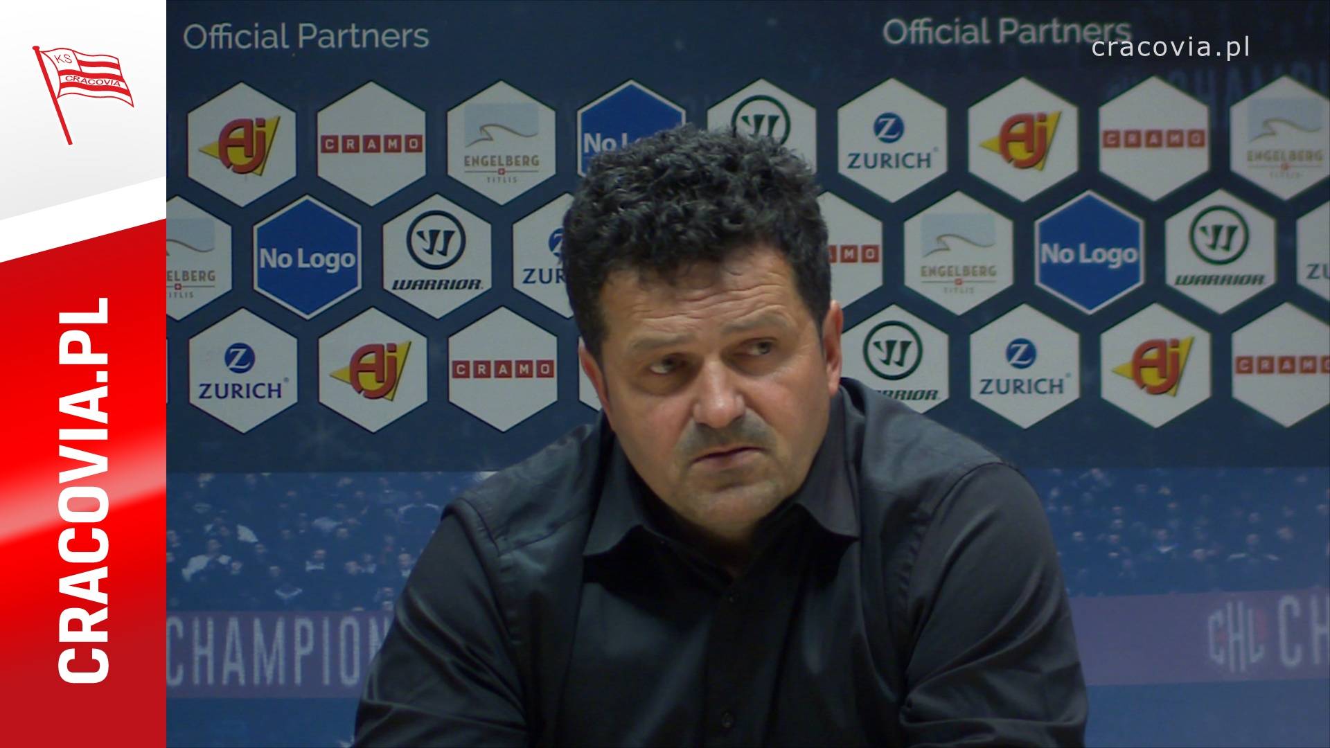 Konferencja prasowa po meczu Comarch Cracovii z Färjestad BK 