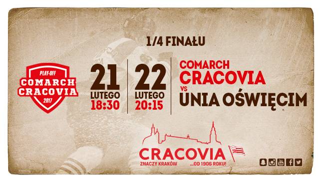 Zaczynamy misję play-off! We wtorek gramy z Unią Oświęcim!