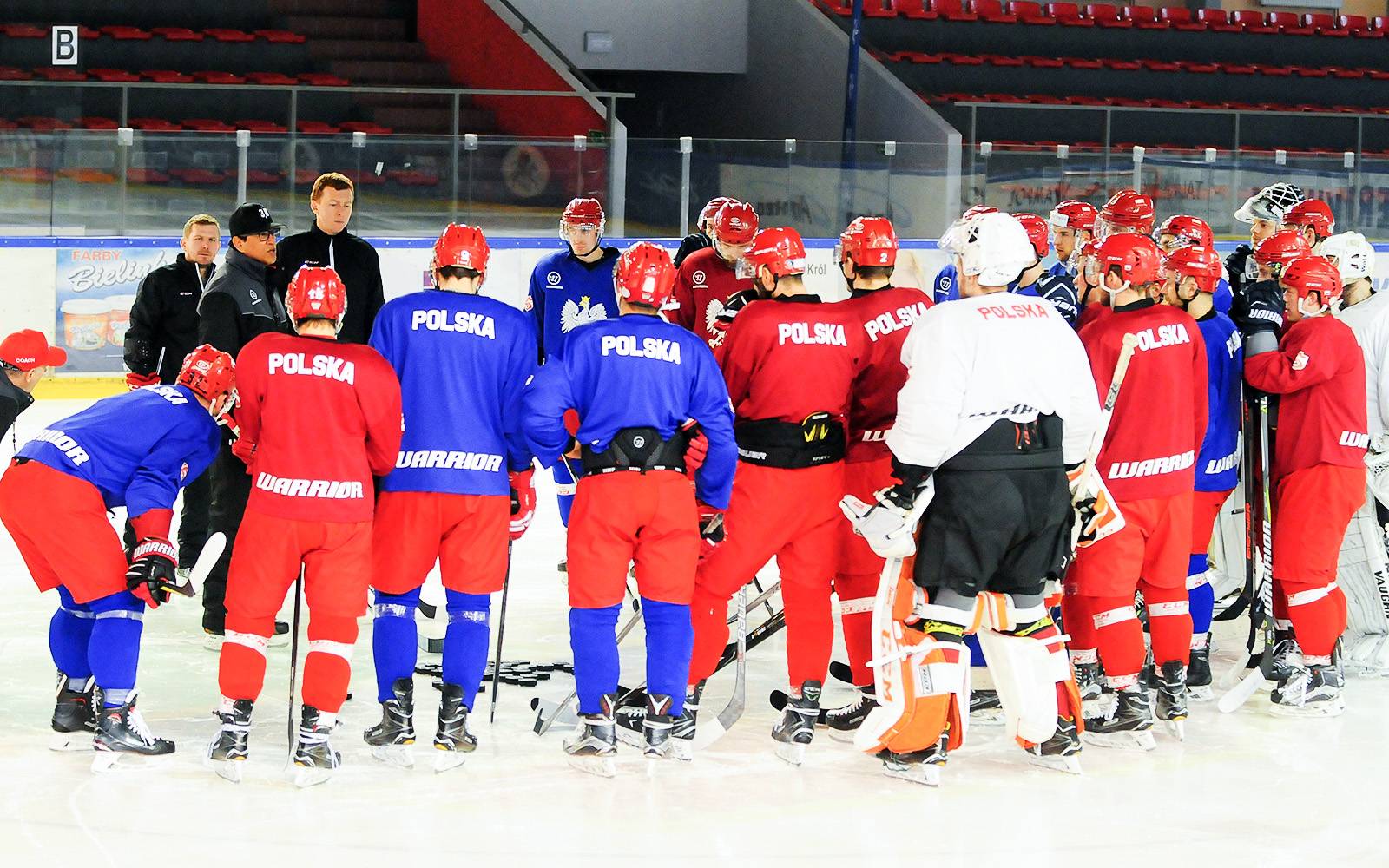 Kadra Polski z pięcioma zawodnikami 