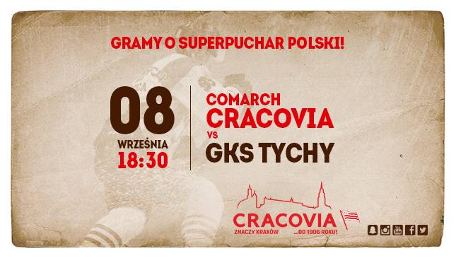 Comarch Cracovia - GKS Tychy, godz. 18:30