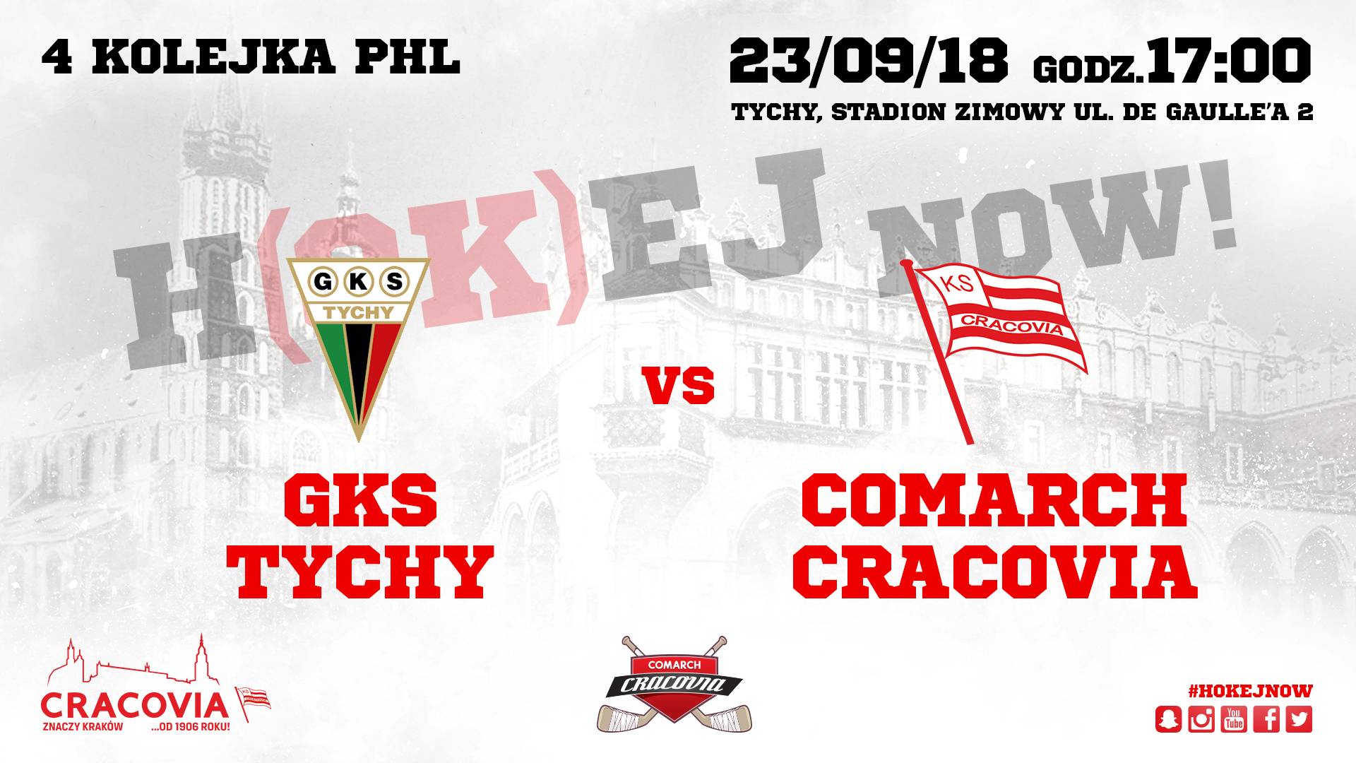 GKS Tychy - Comarch Cracovia [LIVE]