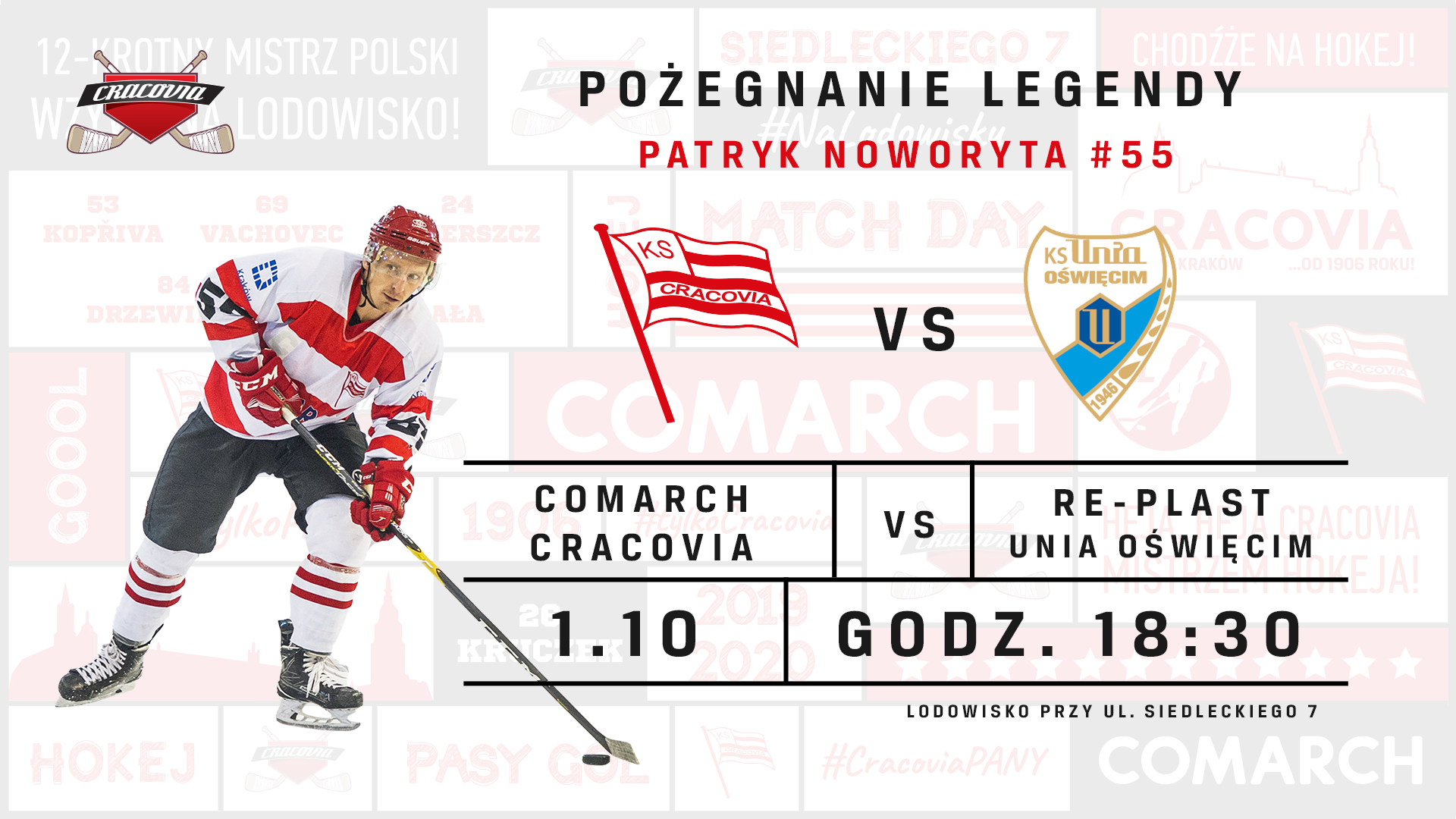 Comarch Cracovia - Re-Plast Unia Oświęcim [TRANSMISJA, RELACJA LIVE]