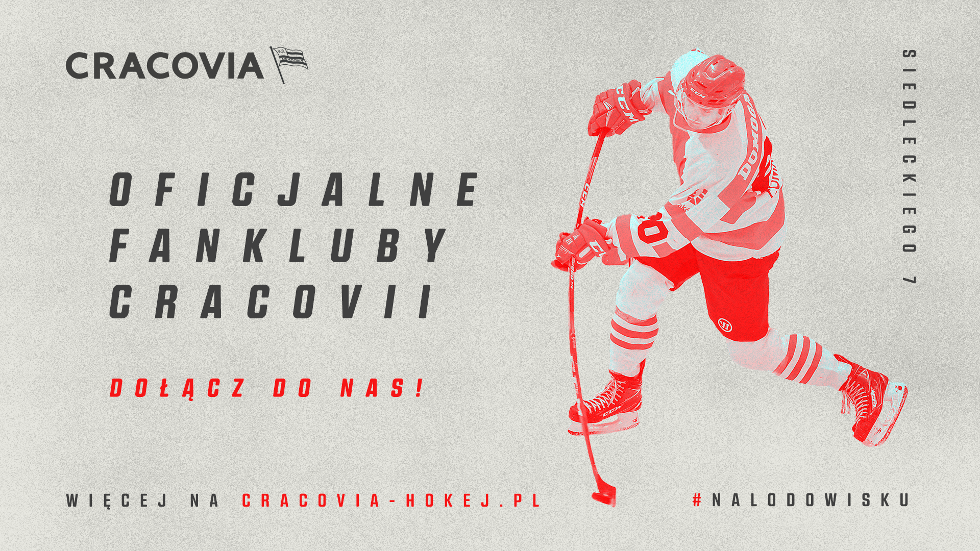 Dołącz do Oficjalnych Fanklubów Hokejowej Cracovii! 