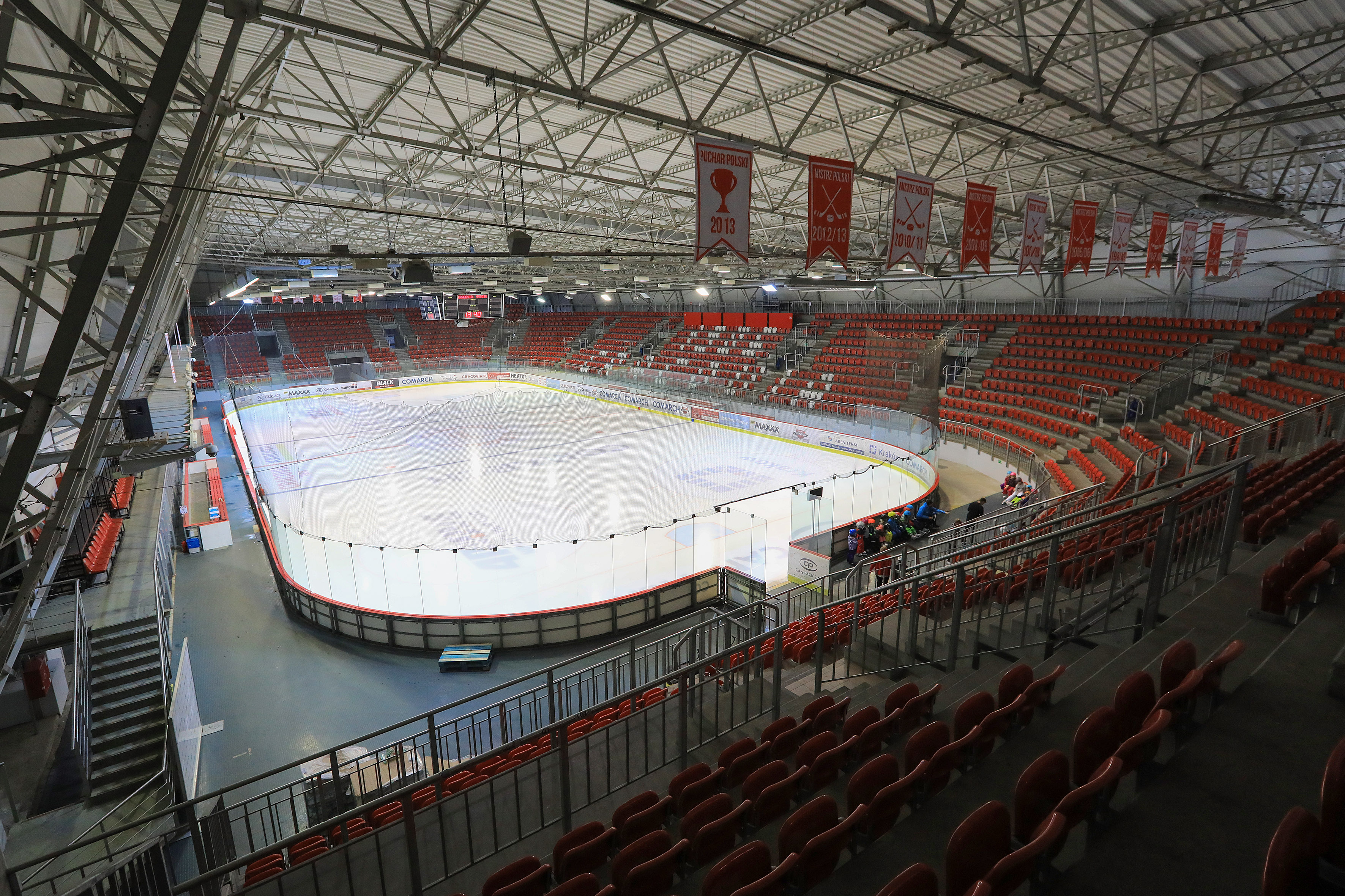 Informacje organizacyjne podczas meczów Polskiej Hokej Ligi w czerwonej strefie
