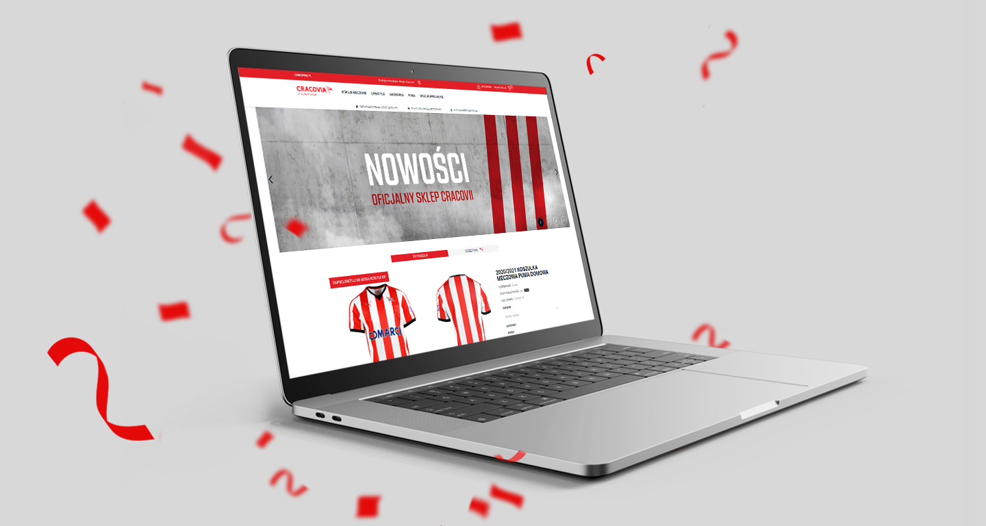 Oficjalny Sklep Cracovii w nowej odsłonie online!