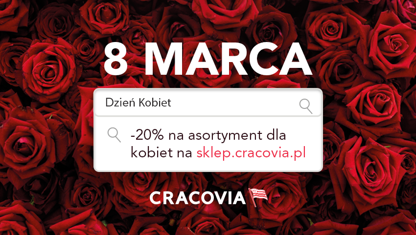 PASIASTY DZIEŃ KOBIET W OFICJALNYM SKLEPIE CRACOVII - SPRAWDŹ NASZĄ OFERTĘ!