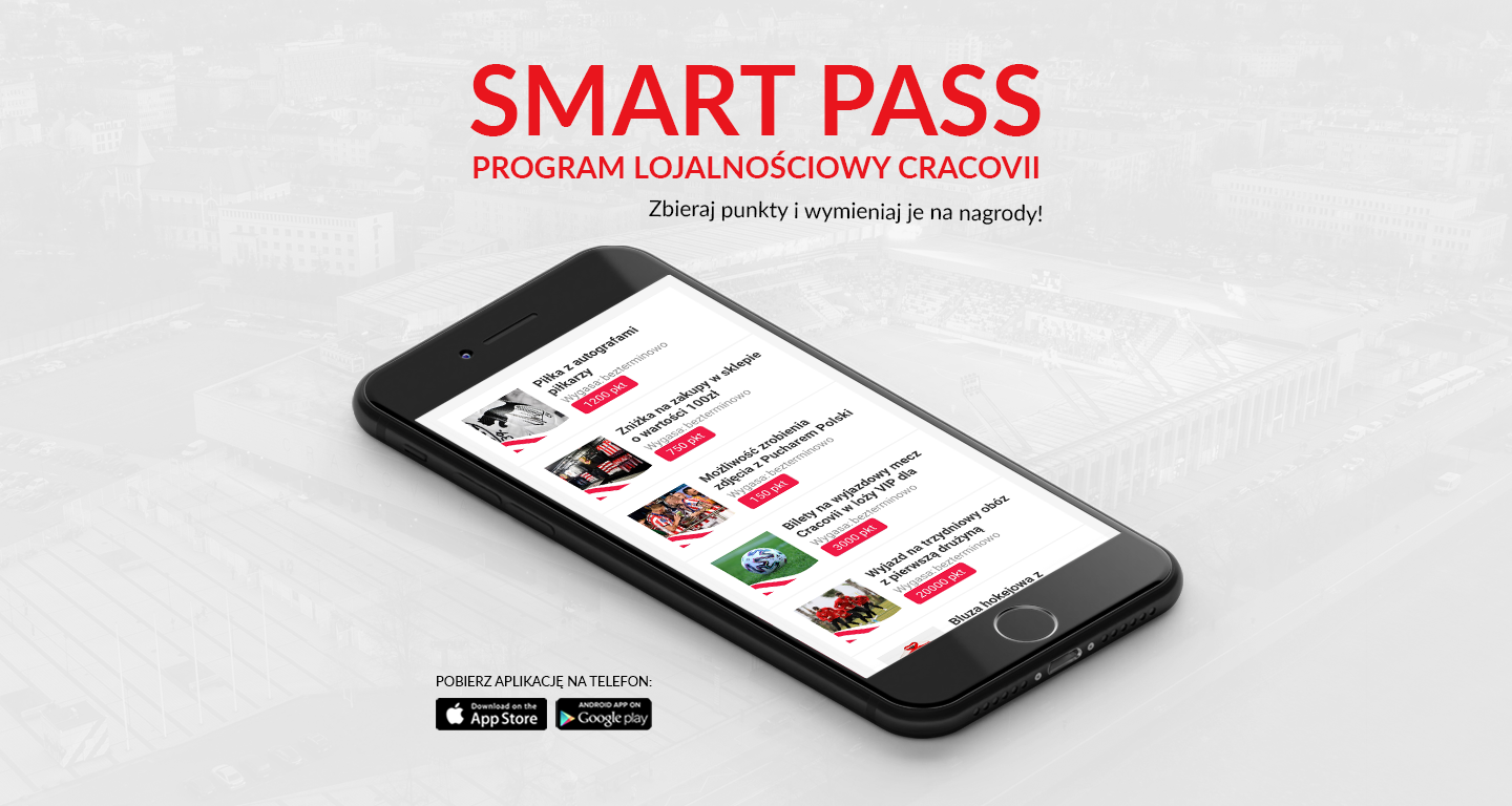 Smart Pass - Nowy program lojalnościowy Cracovii! 