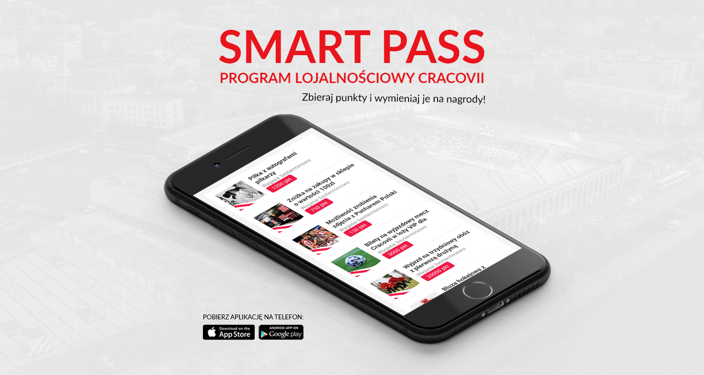 Program lojalnościowy SmartPass - wspieraj Klub i zdobywaj nagrody! 