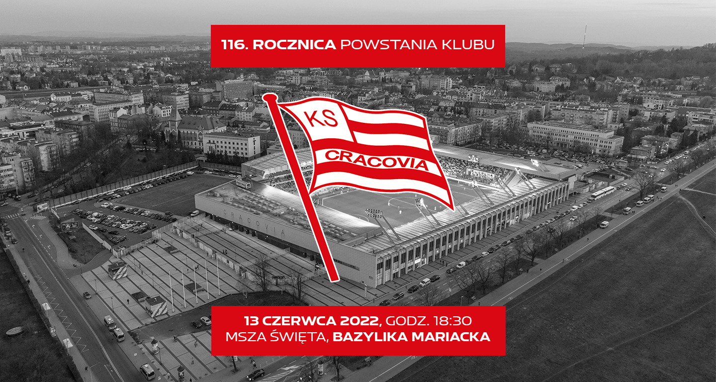 Msza św. w intencji Cracovii już w poniedziałek 