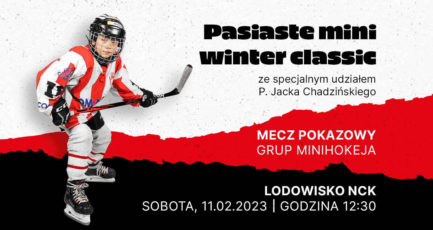 Minihokej: Pasiaste Mini Winter Classic już w najbliższą sobotę! 