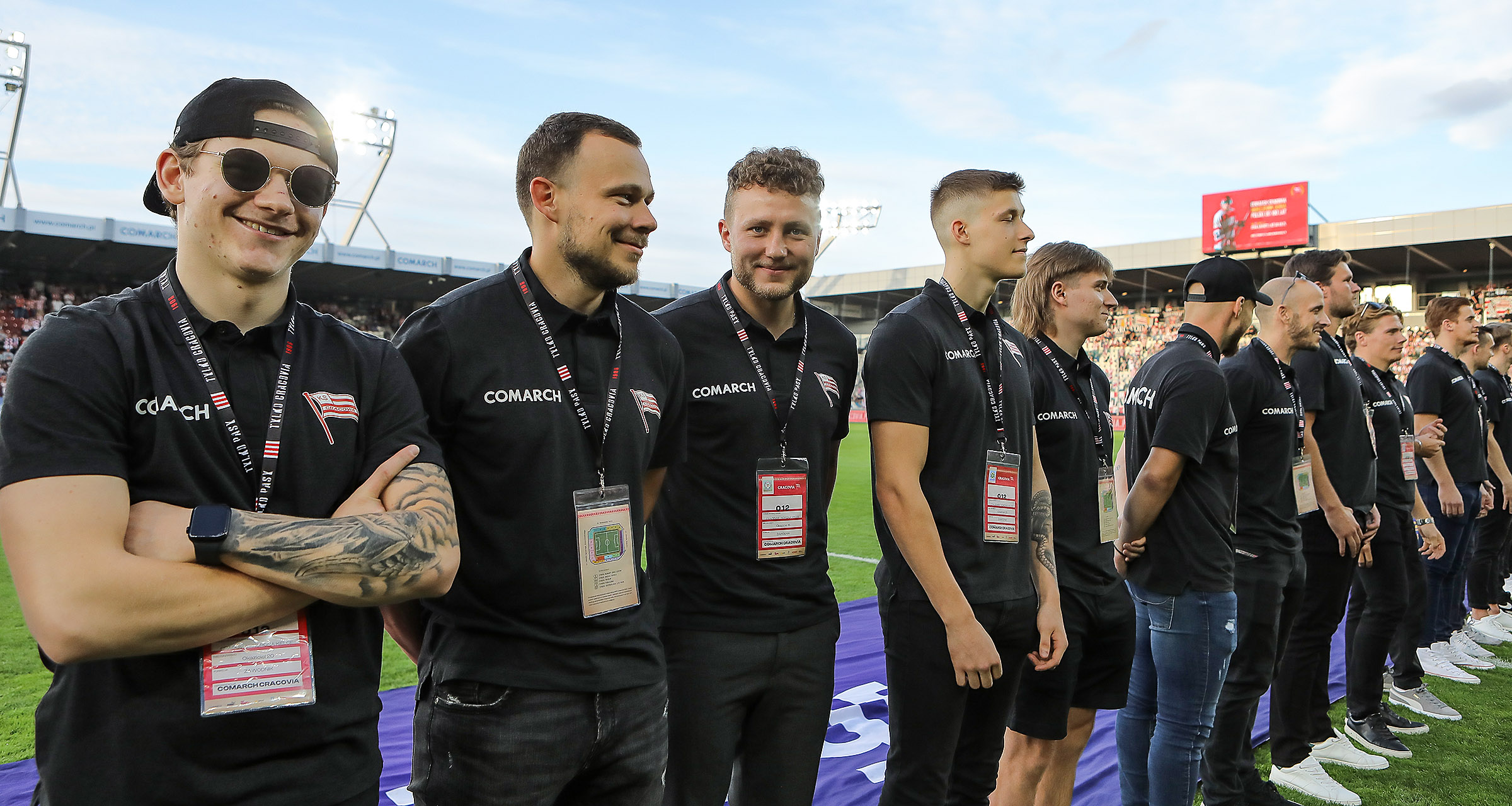 Pre-season presentation at Cracovia Stadium!