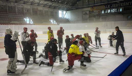 Sebastian Witowski po pierwszym tygodniu zajęć na lodzie
