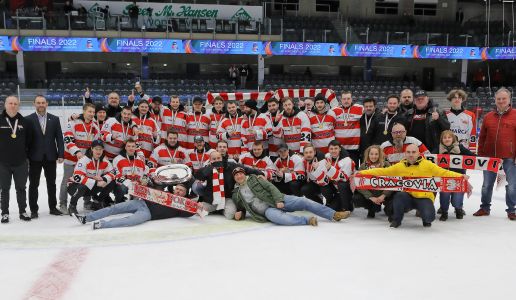 Comarch Cracovia are the 2022 IIHF Continental Cup Champions!