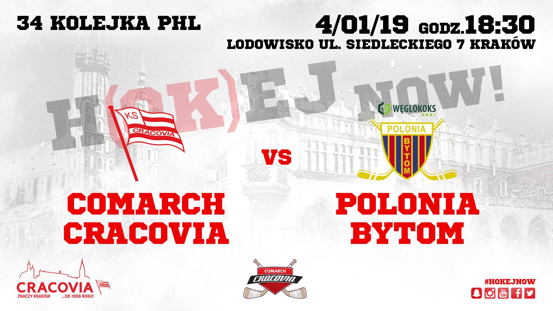 Comarch Cracovia - Węglokoks Kraj Polonia Bytom [transmisja, relacja live]