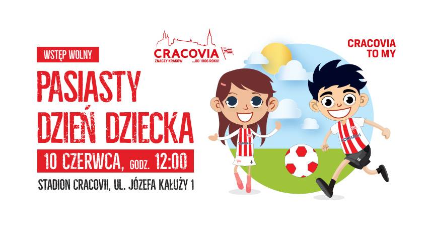 Zabierzże swoje dzieci na Pasiasty Dzień Dziecka, który odbędzie się 10 czerwca #NaStadionie!