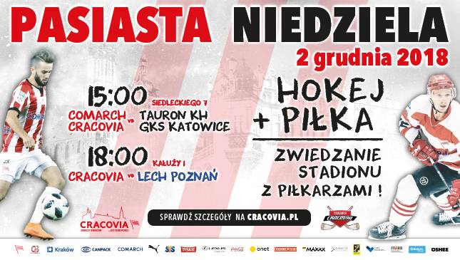 Pasiasta Niedziela już 2 grudnia! Do zobaczenia #NaLodowisku i #NaStadionie!